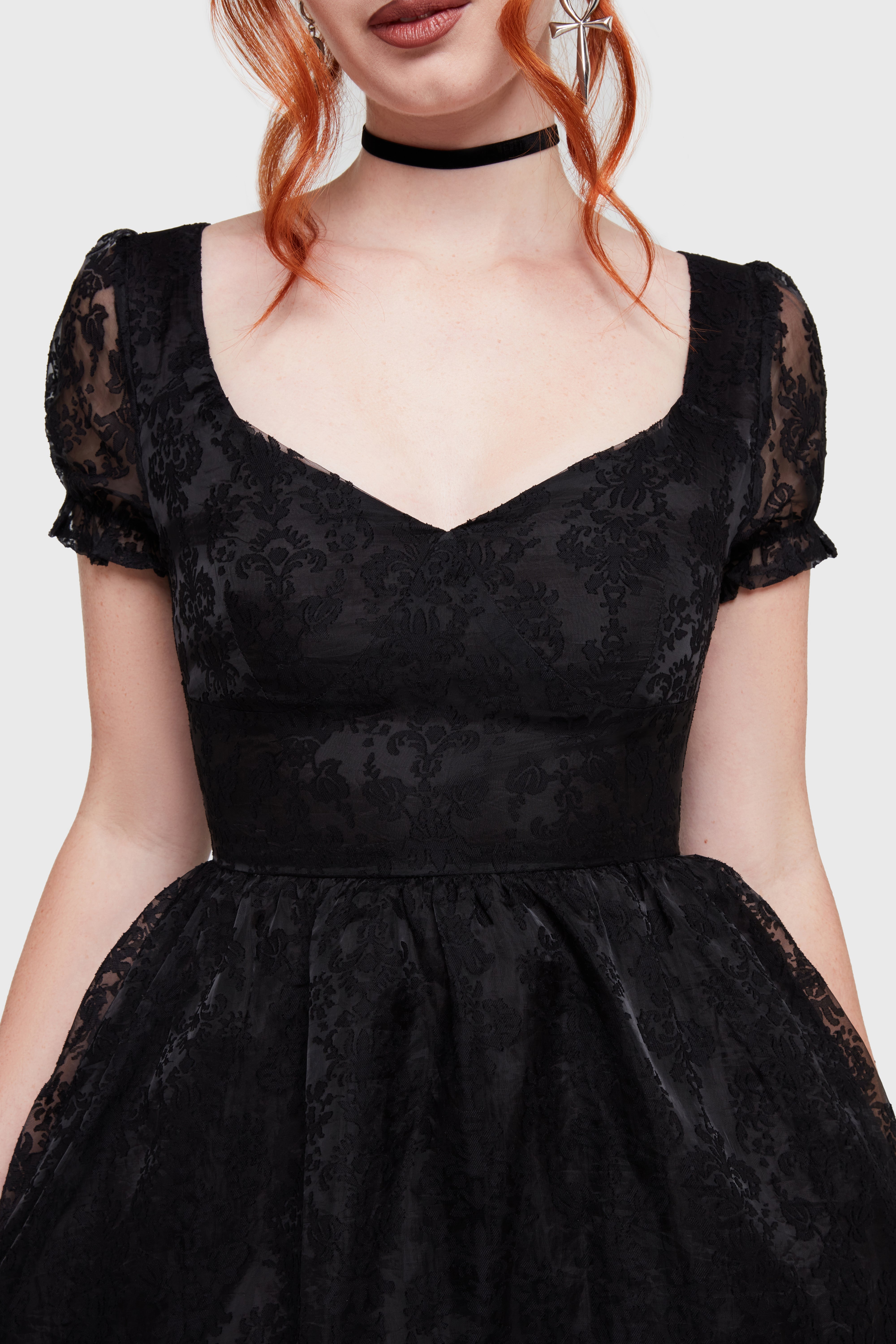 Beneath The Moon Mini Dress Killstar / Womens