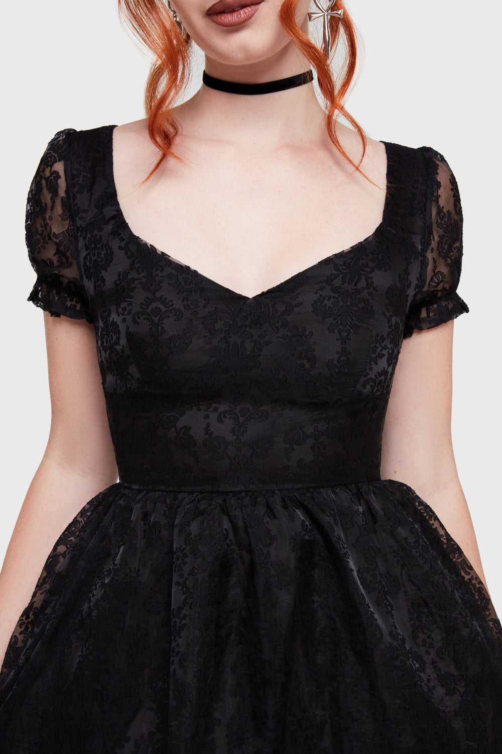 Beneath The Moon Mini Dress Killstar / Womens