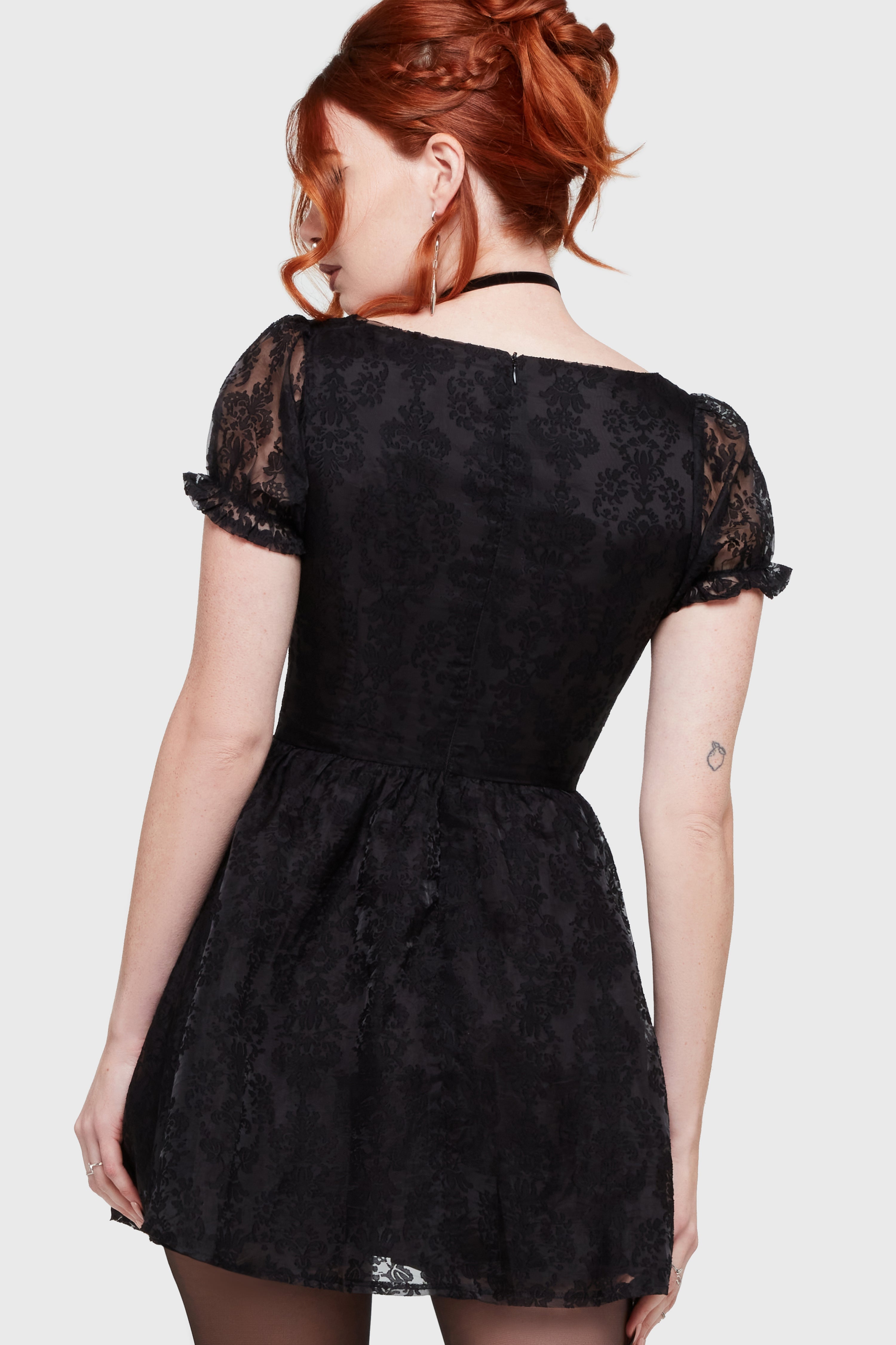 Beneath The Moon Mini Dress Killstar / Womens