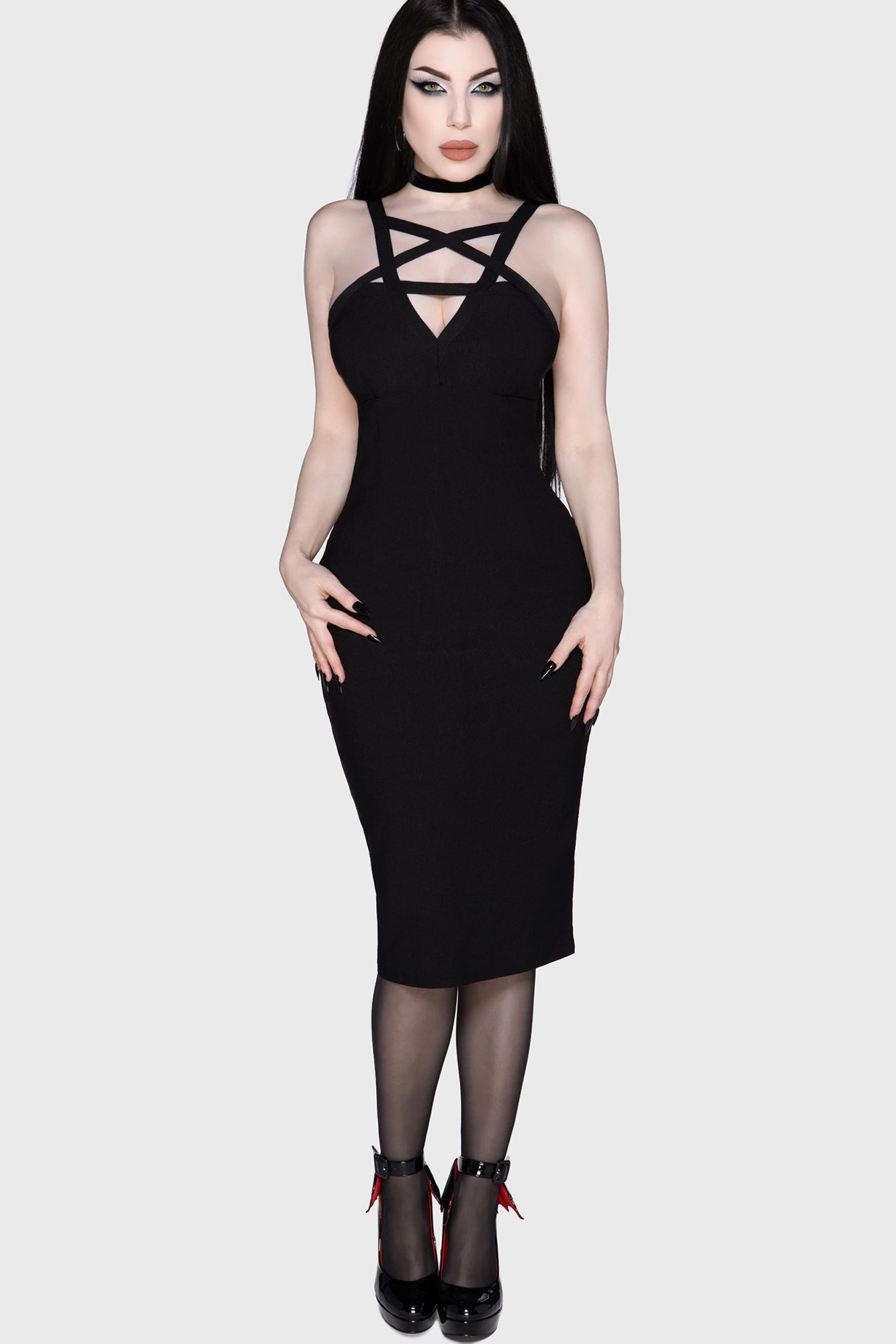 Betty Rage Pin-Up Dress [B] Killstar / Womens