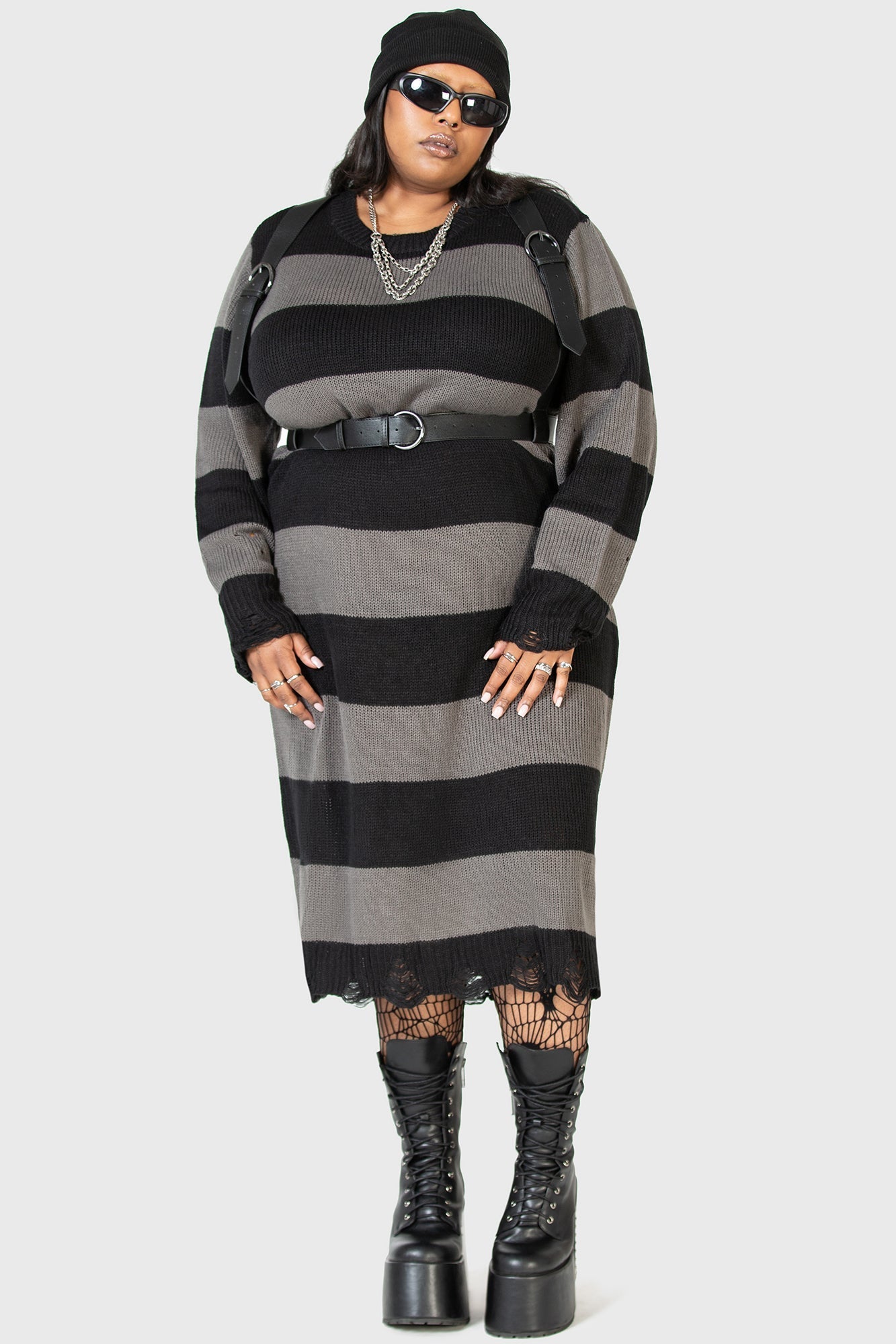 Within Souls Sweater Dress Killstar / Womens