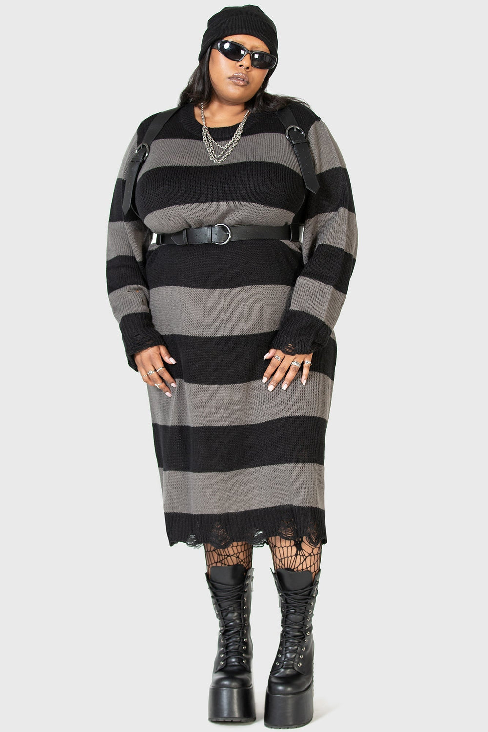 Within Souls Sweater Dress Killstar / Womens