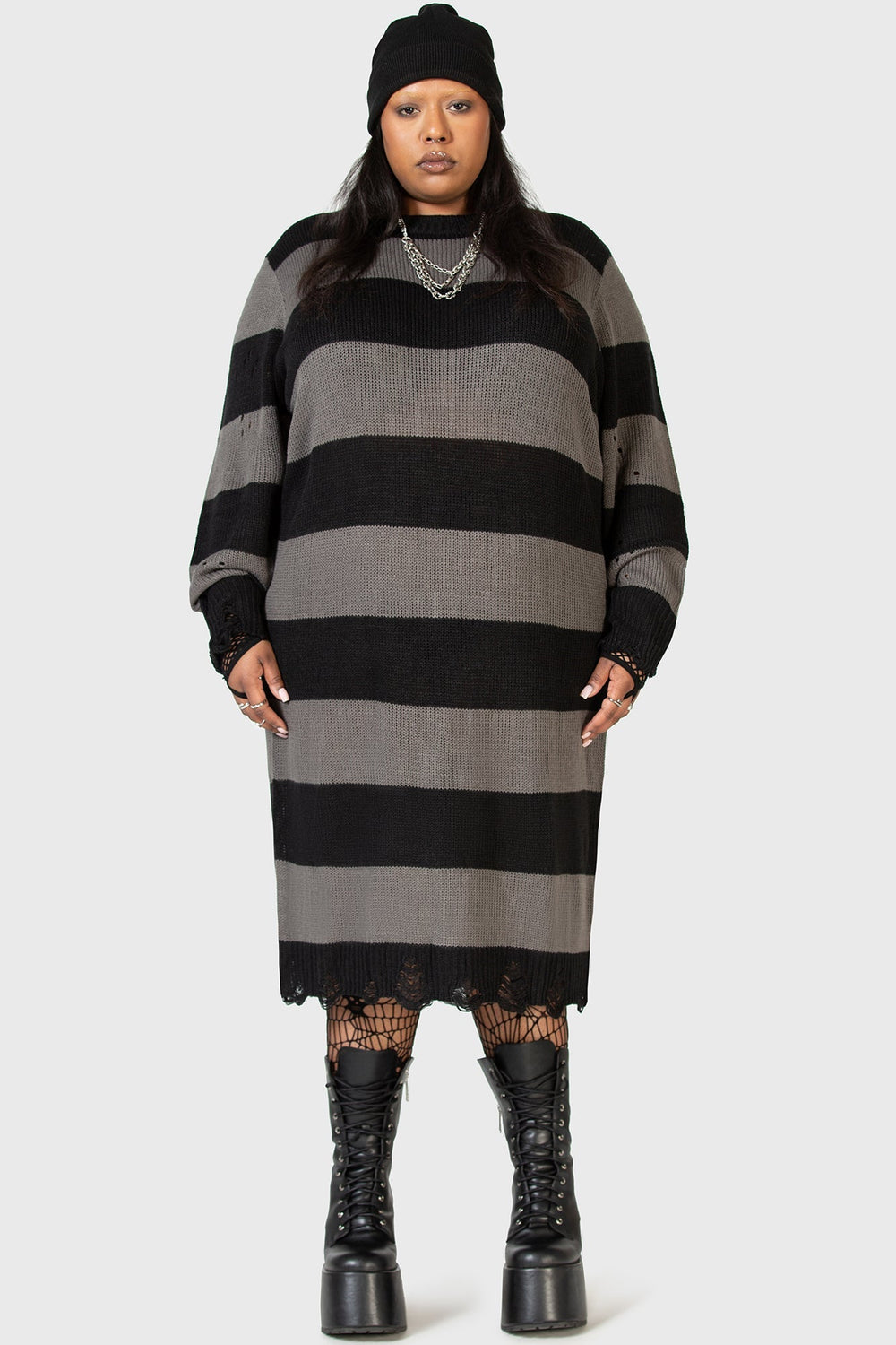 Within Souls Sweater Dress Killstar / Womens