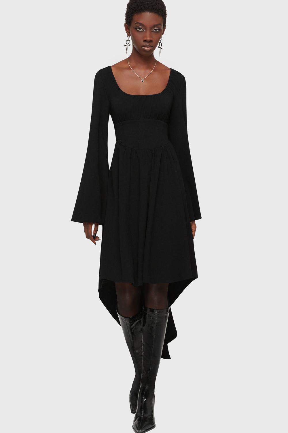 Eye Of Eris Midi Dress Killstar / Womens