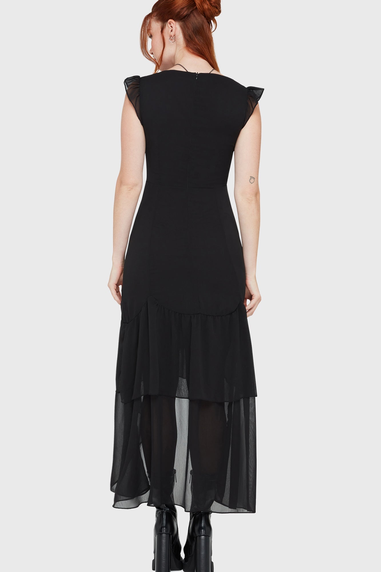 Misty Hollow Midi Dress Killstar / Womens