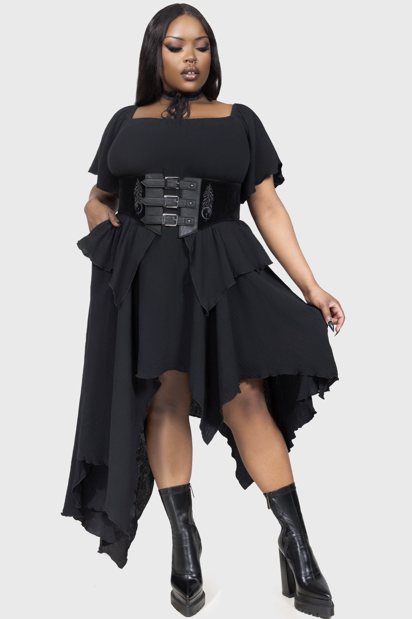 Wicked Dahlia Dress Killstar / Womens