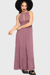 Gaia Adorned Textured Dress Killstar / Womens