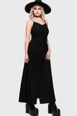 Cottage Chorus Maxi Dress [BLACK] Killstar / Womens