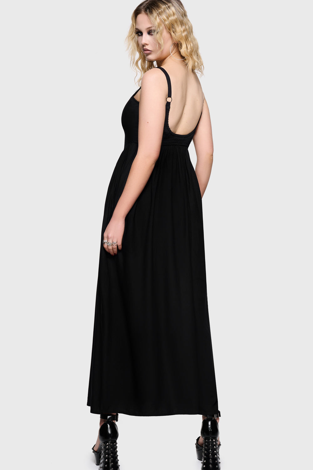 Junniper Maxi Dress [BLACK] Killstar / Womens