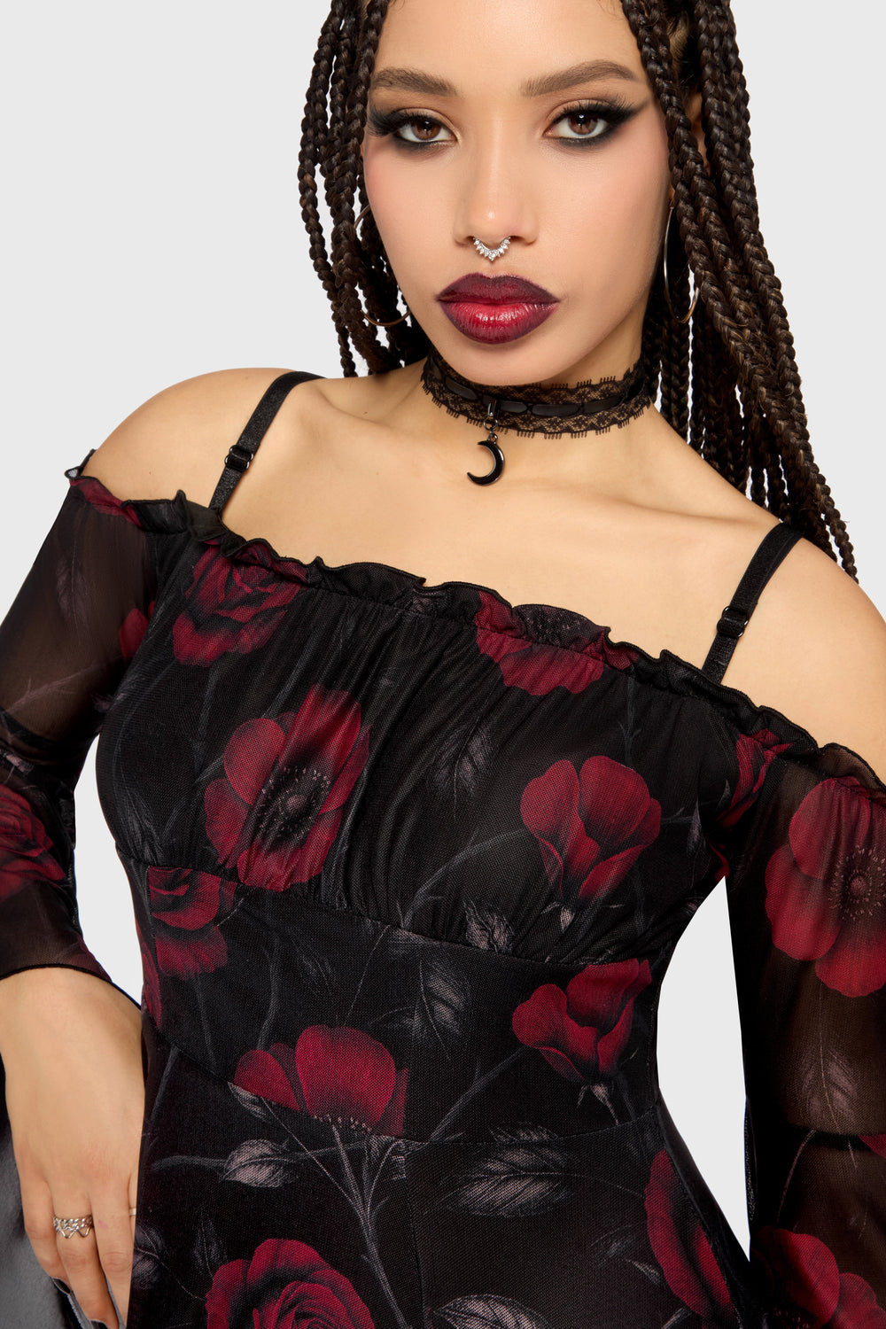 Fawnelle Maxi Dress Killstar / Womens