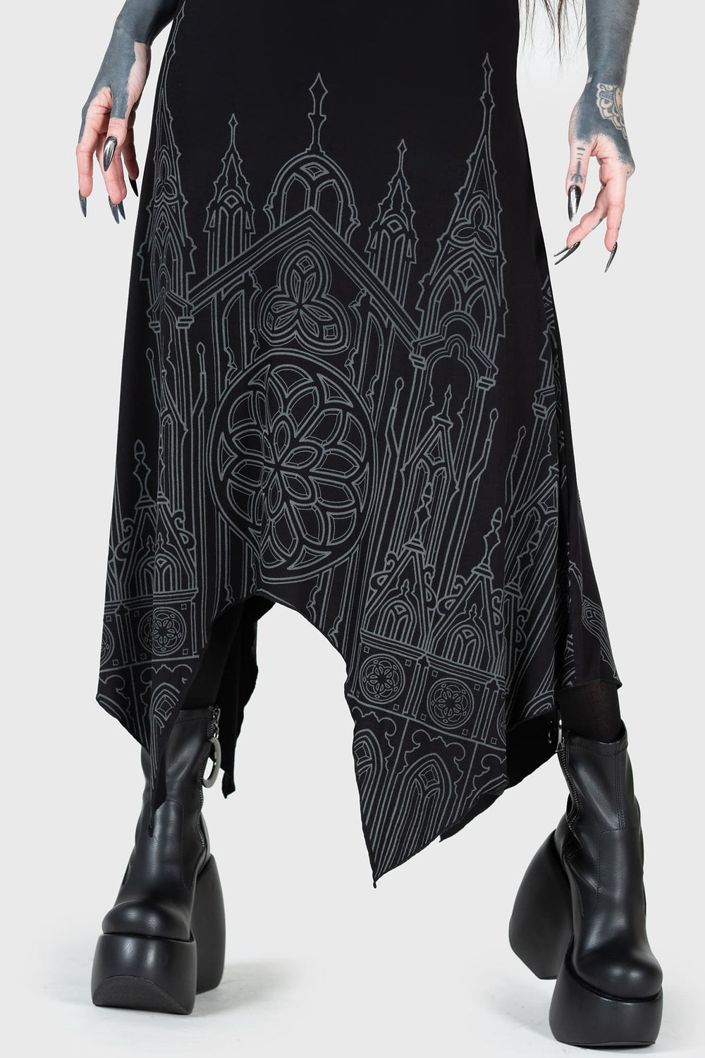 Unholy Oath Maxi Dress Killstar / Womens
