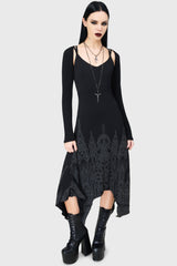 Unholy Oath Maxi Dress Killstar / Womens