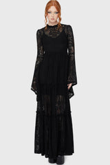 Hecate Lace Maxi Dress [B] Killstar / Womens
