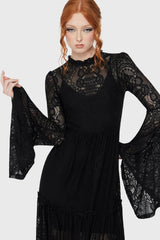 Hecate Lace Maxi Dress [B] Killstar / Womens