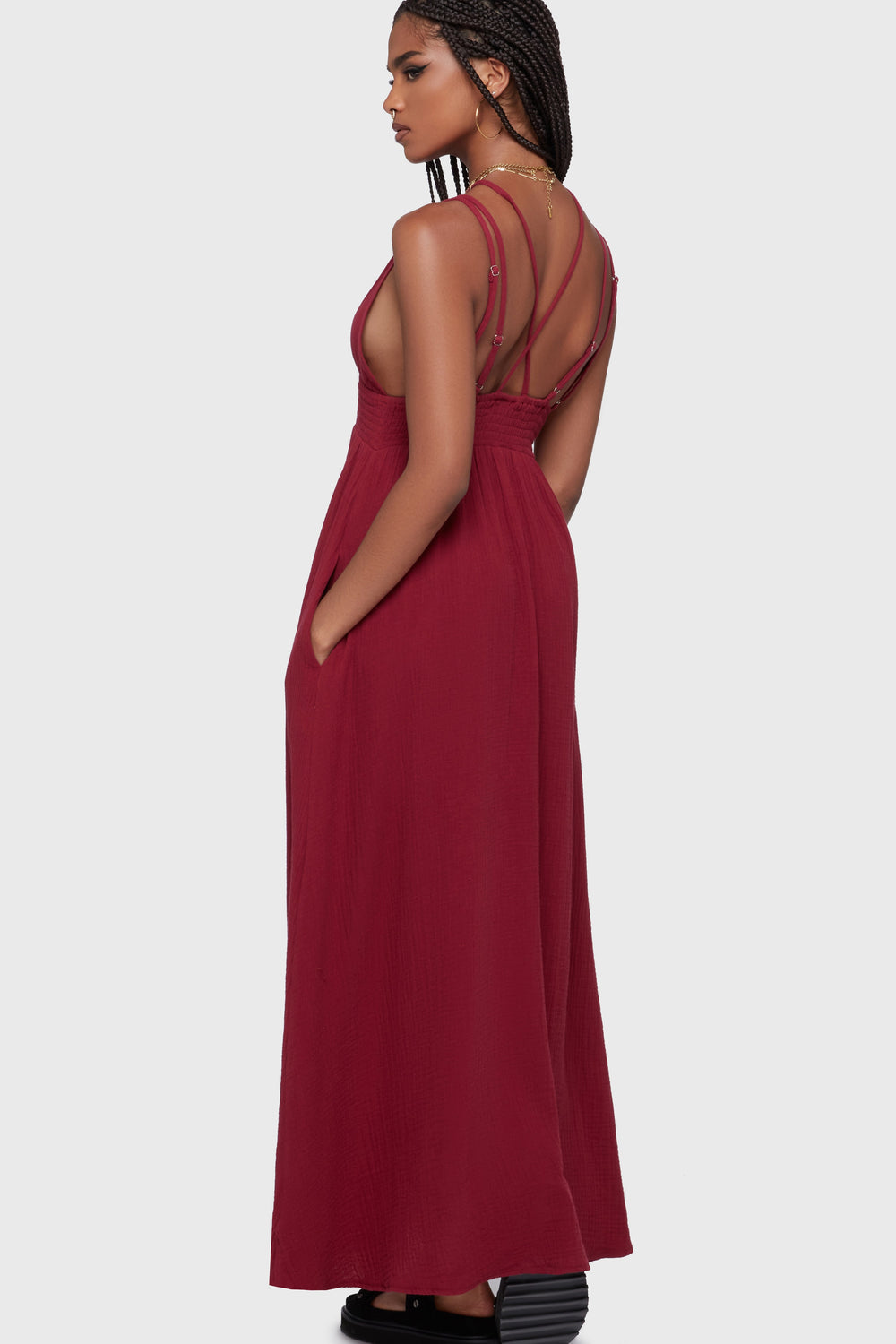 Shadow Dance Dress [Red] Killstar / Womens