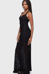 Lilith's Garden Maxi Dress [Black] Killstar / Womens