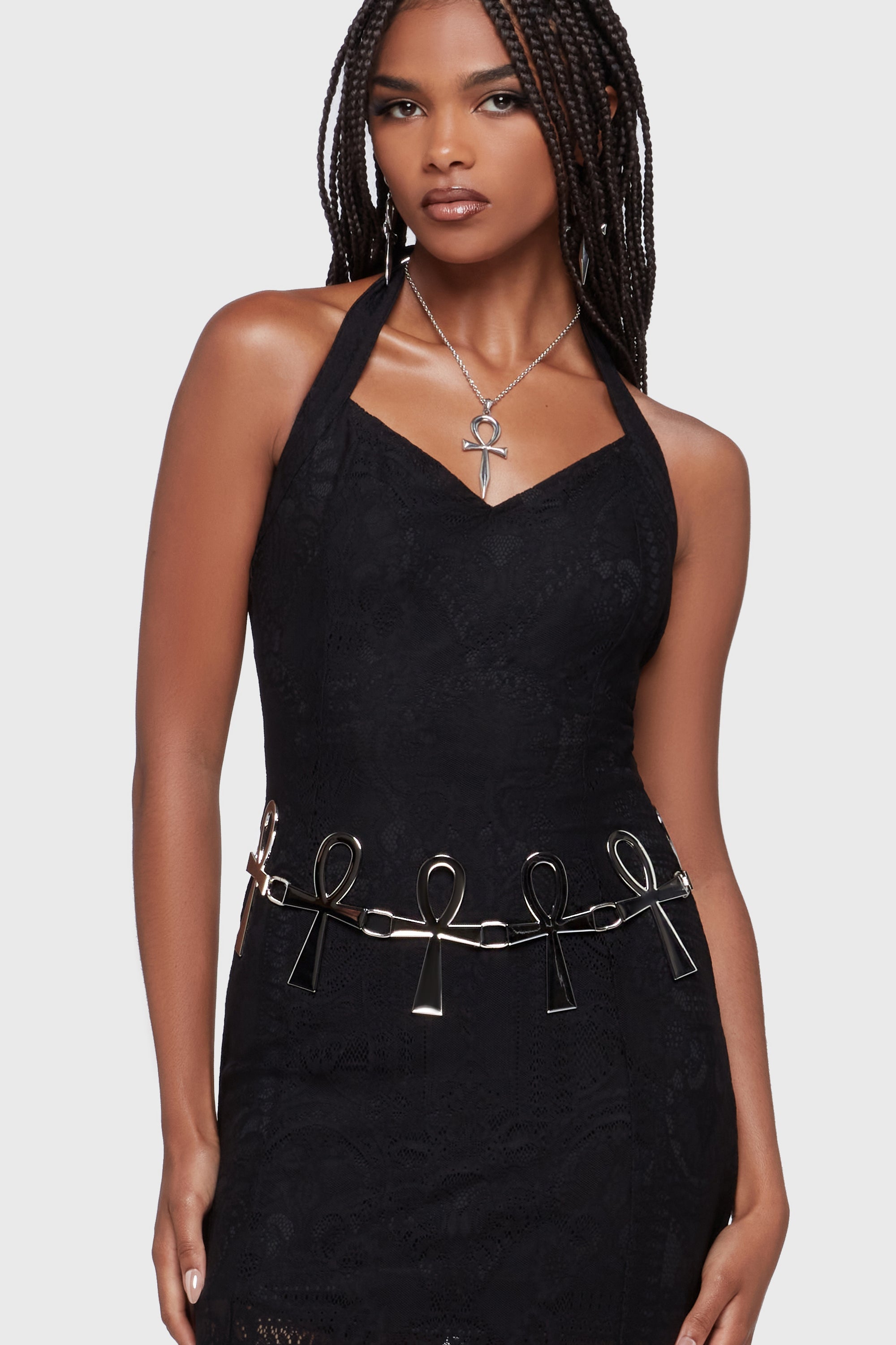 Lilith's Garden Maxi Dress [Black] Killstar / Womens