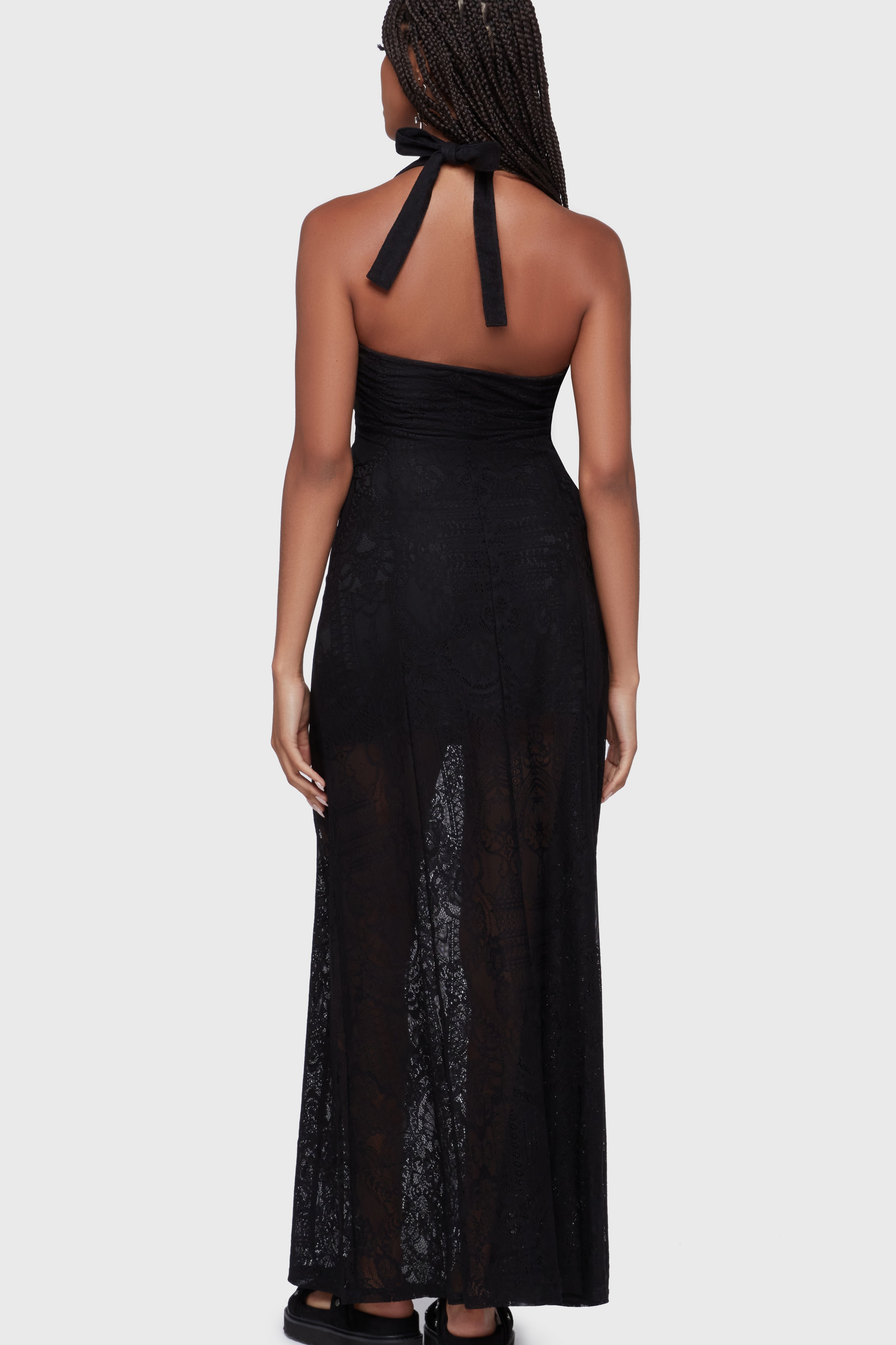 Lilith's Garden Maxi Dress [Black] Killstar / Womens
