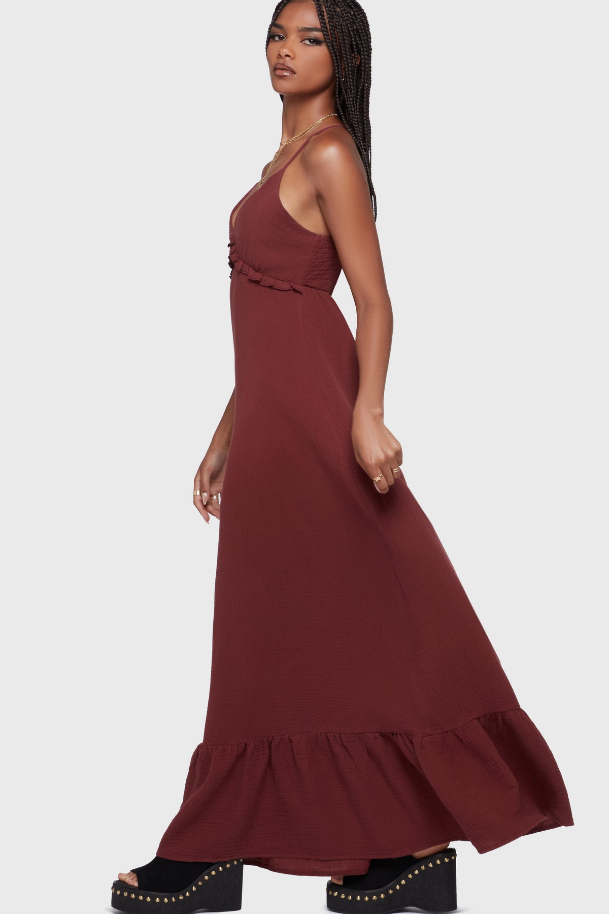 Wanderlusted Maxi Dress Killstar / Womens