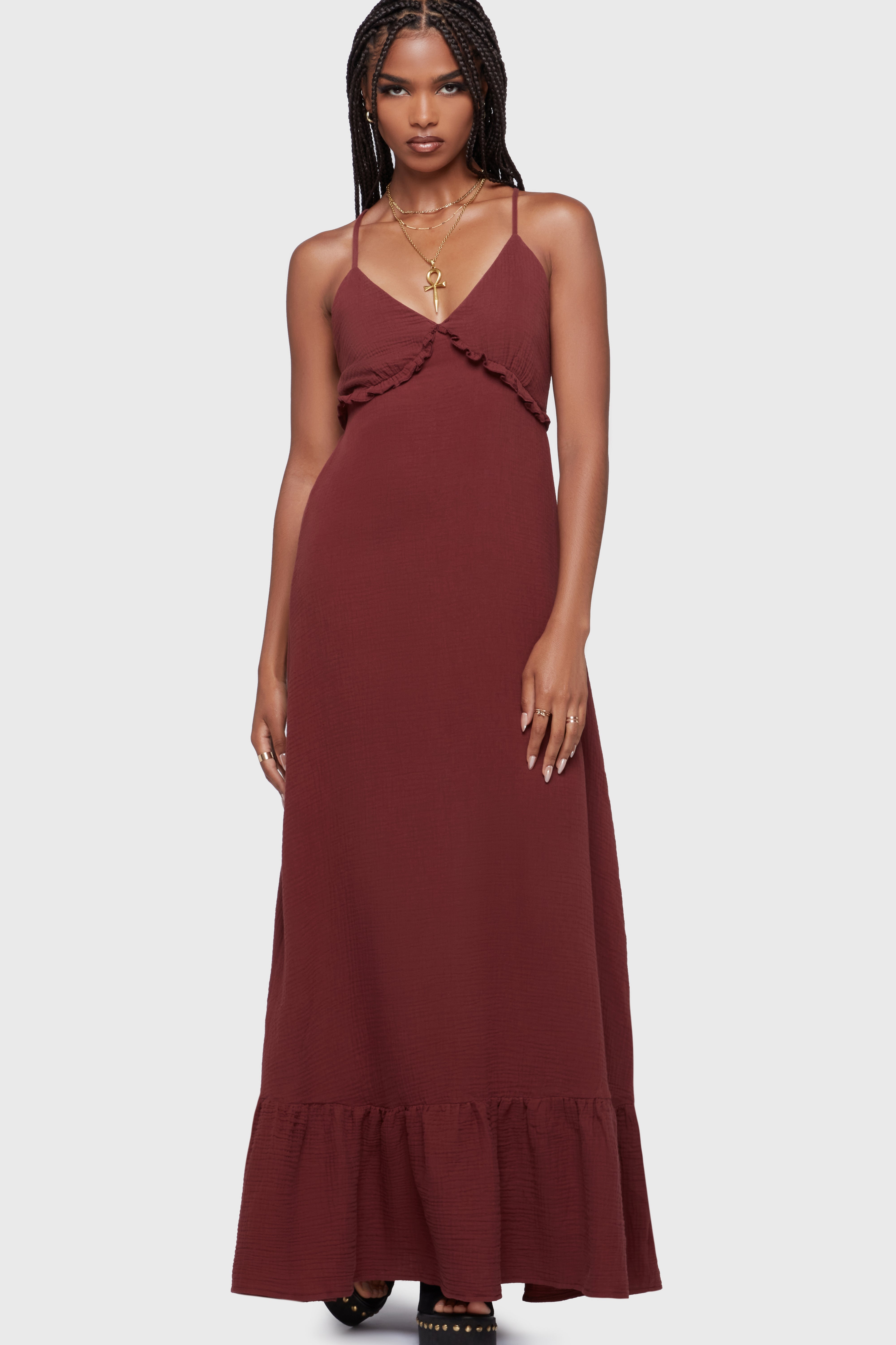 Wanderlusted Maxi Dress Killstar / Womens