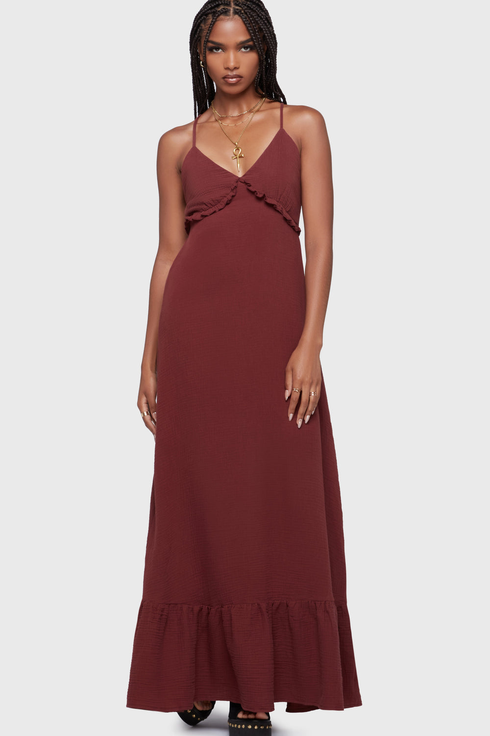 Wanderlusted Maxi Dress Killstar / Womens