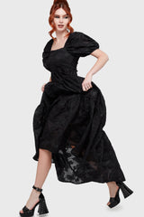 Dead Of Night Maxi Dress Killstar / Womens