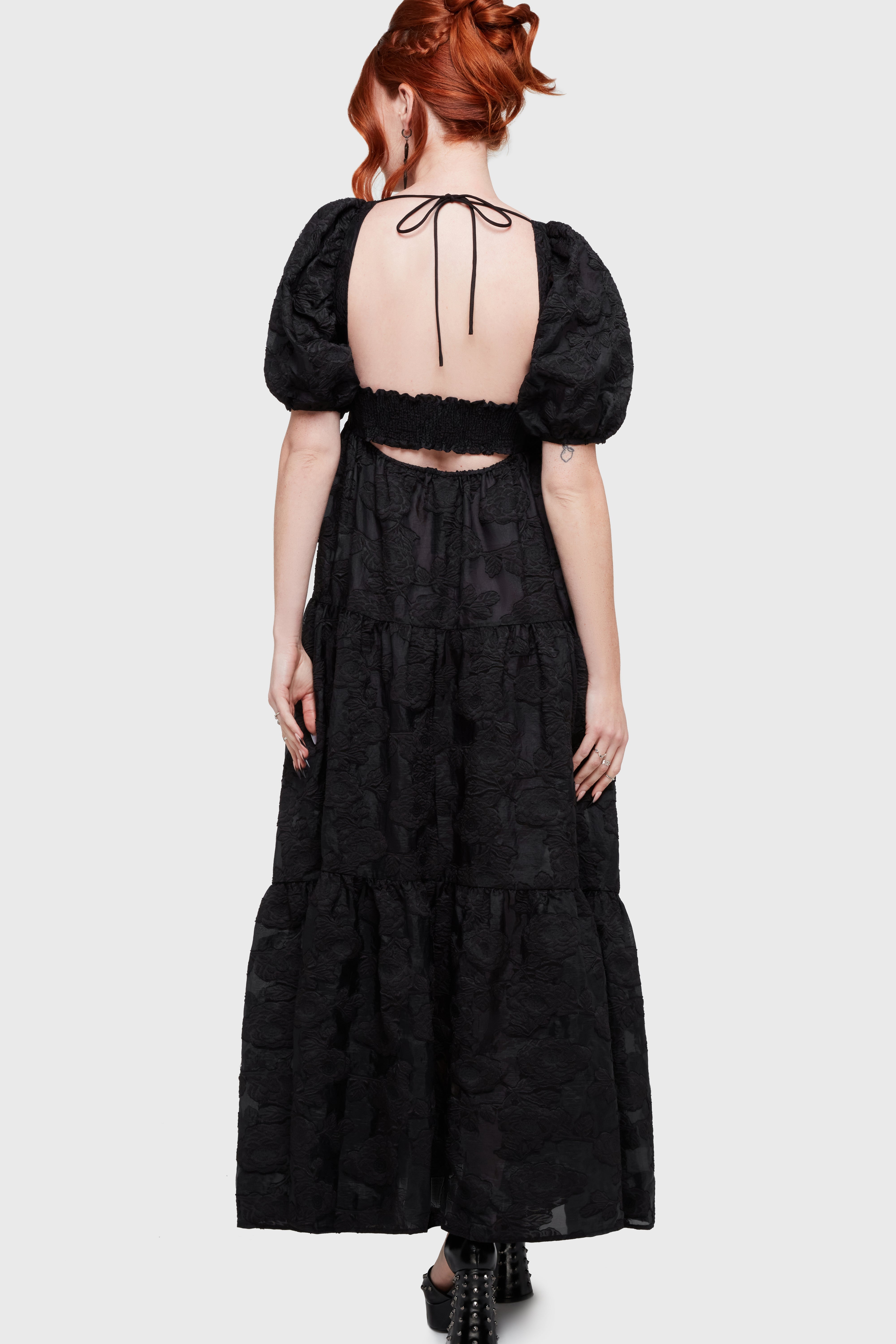 Dead Of Night Maxi Dress Killstar / Womens