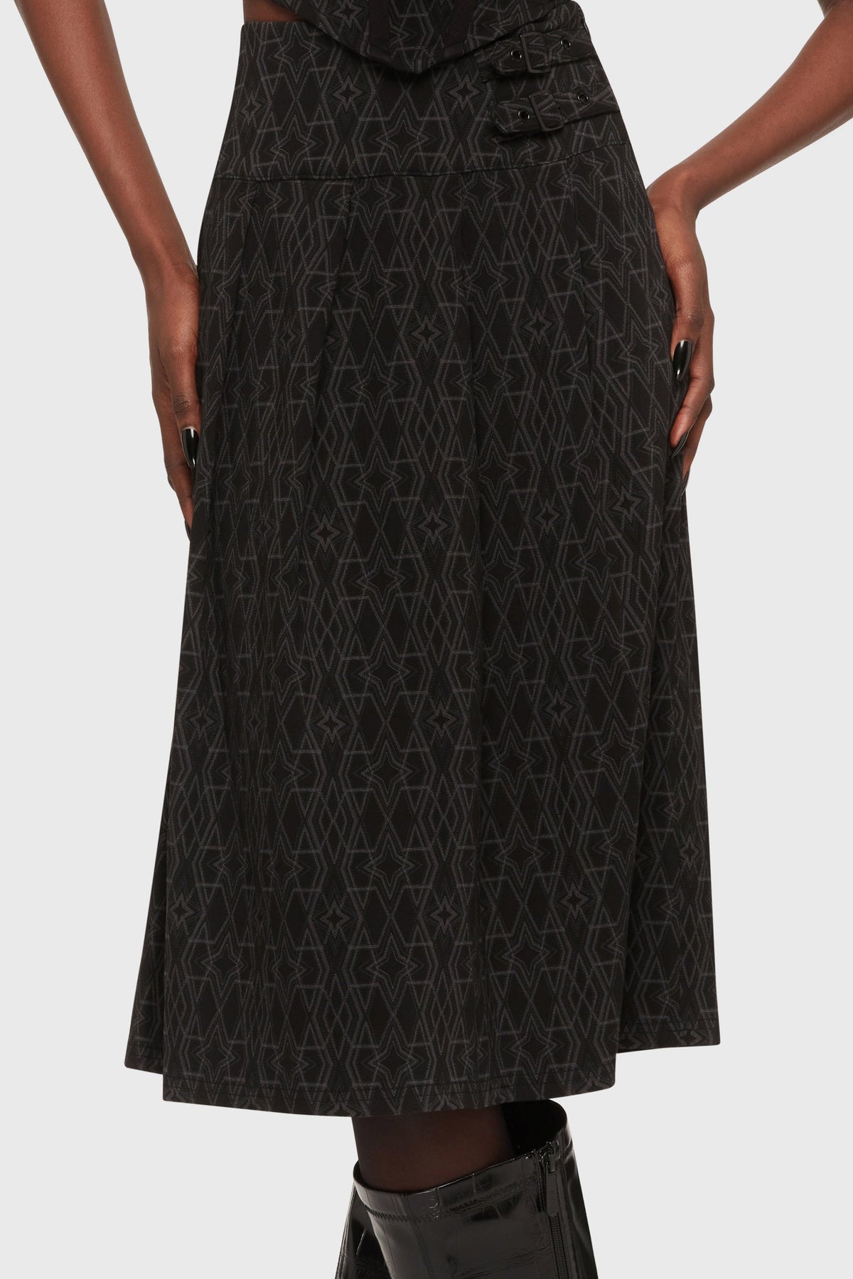 Morrisa Midi Skirt Killstar / Womens