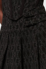 Morrisa Midi Skirt Killstar / Womens
