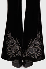 A Devil's Rose Flares [Black] Killstar / Womens