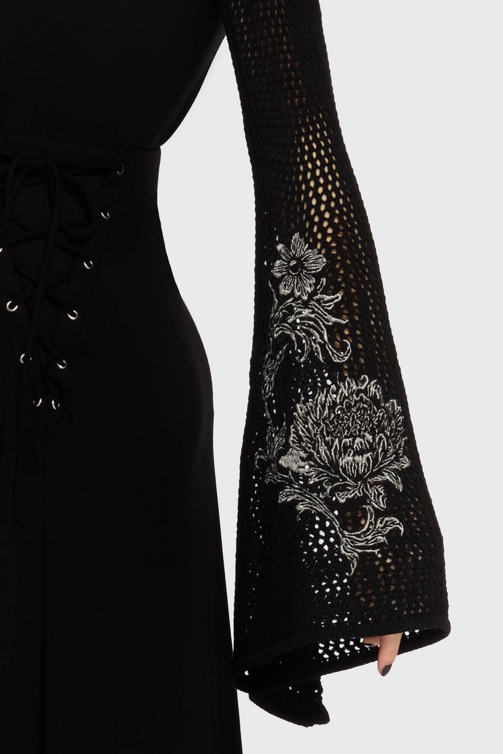 Gaia Adorned Knit Bolero Killstar / Womens