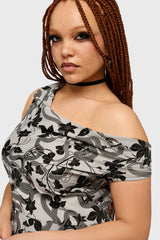 Venomous Rose Asymmetric Top Killstar / Womens