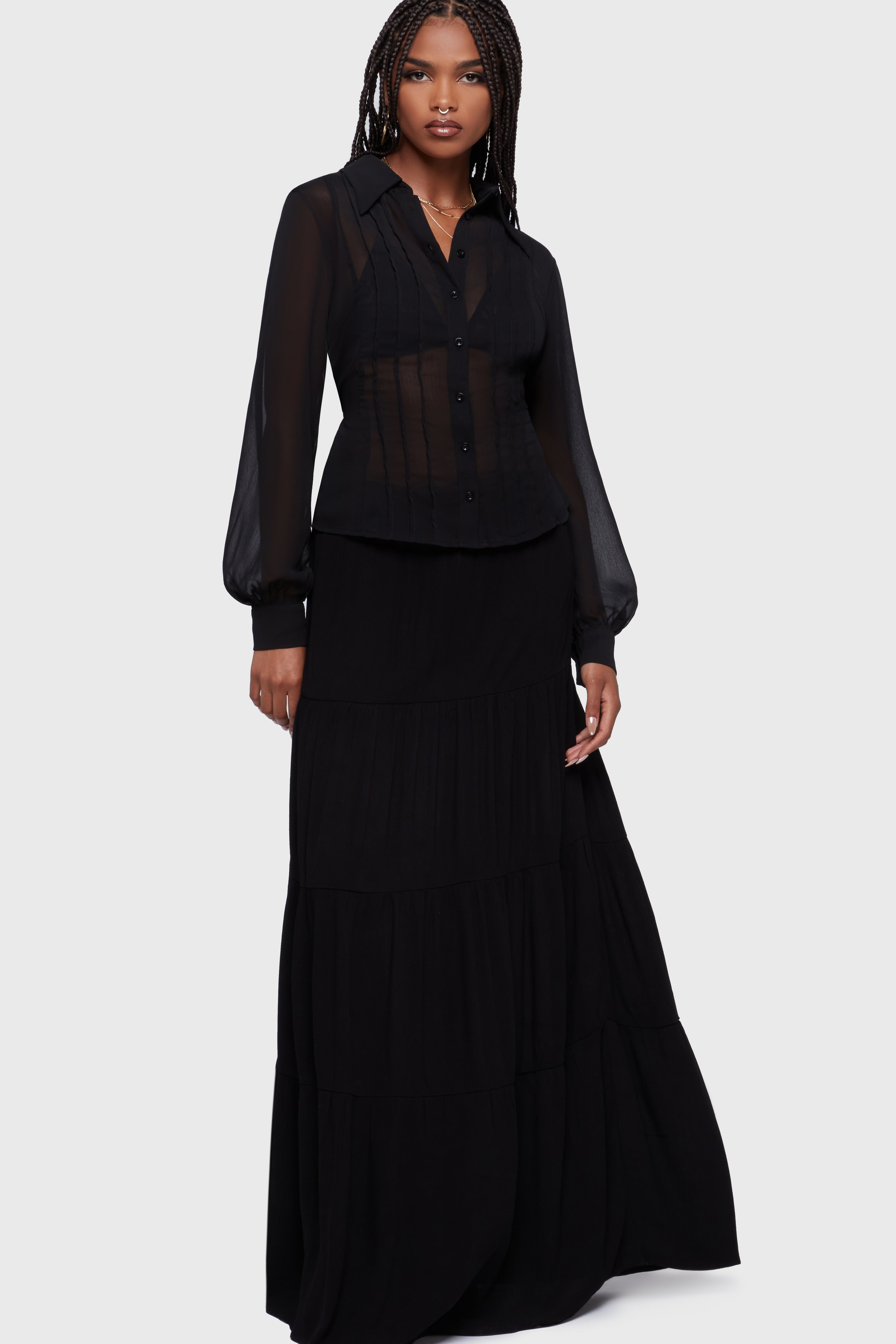 Vervelle Shirt Killstar / Womens