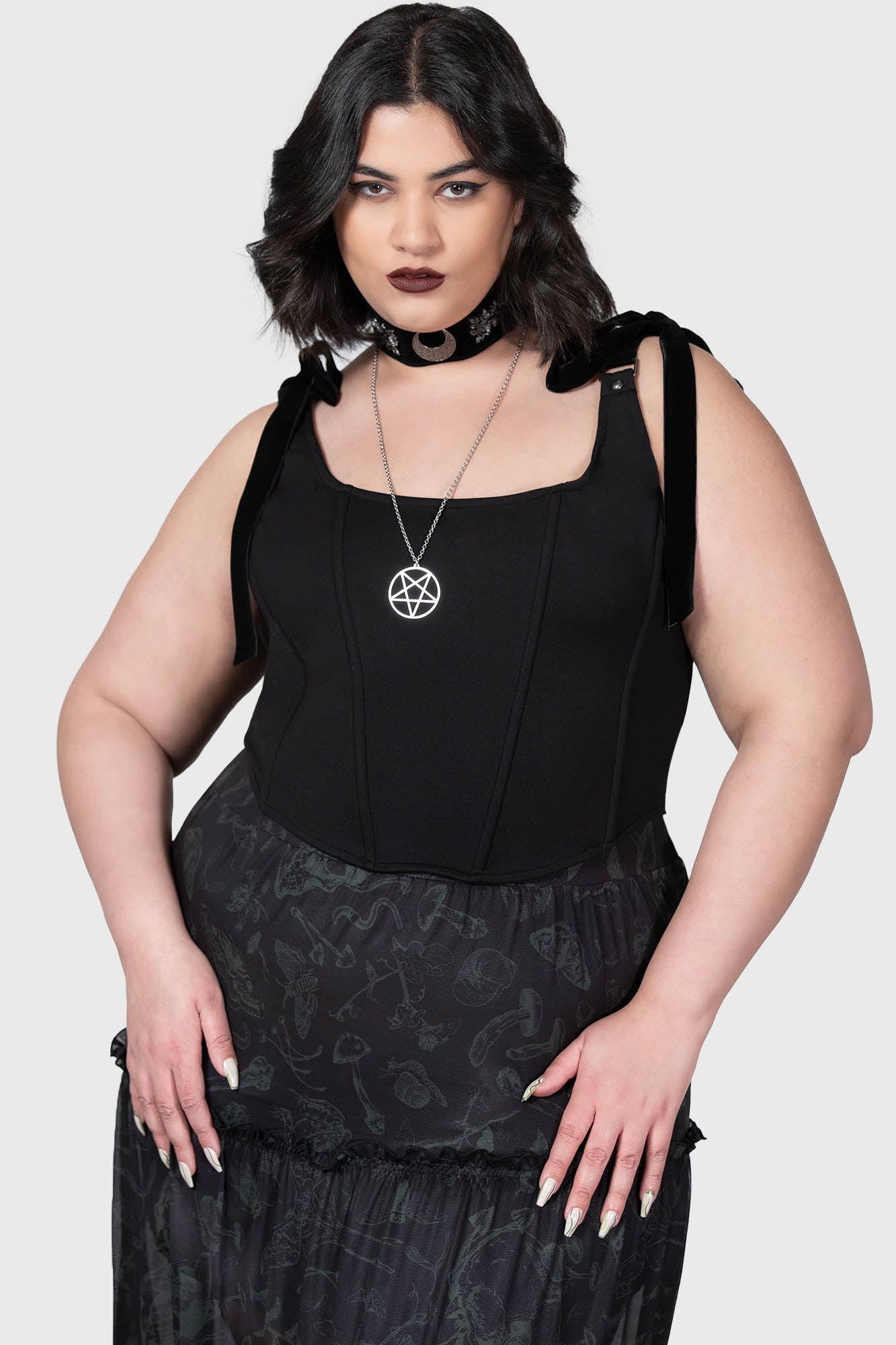 Flora Corset Top Killstar / Womens