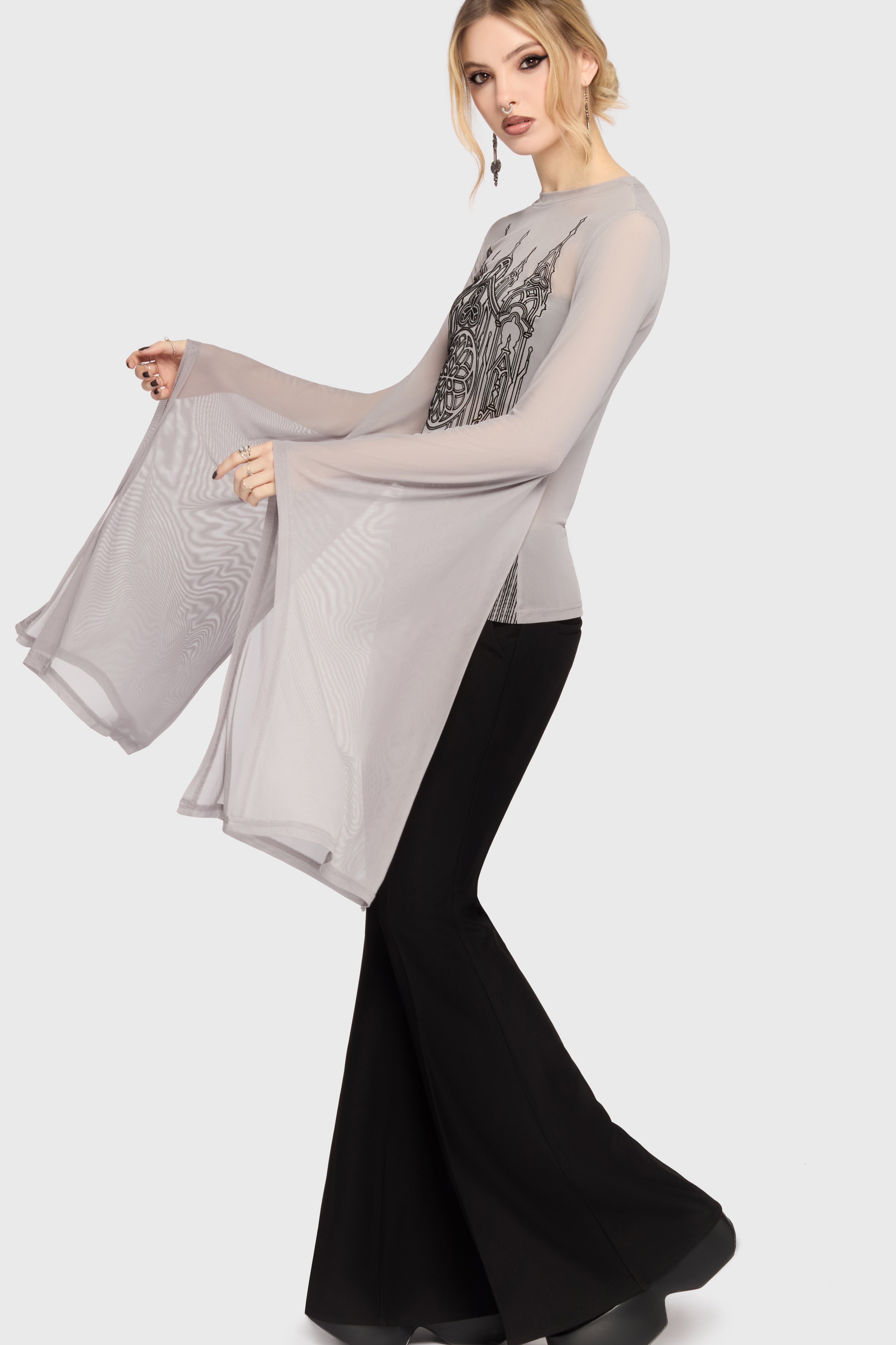 Grave Choir Top Killstar / Womens