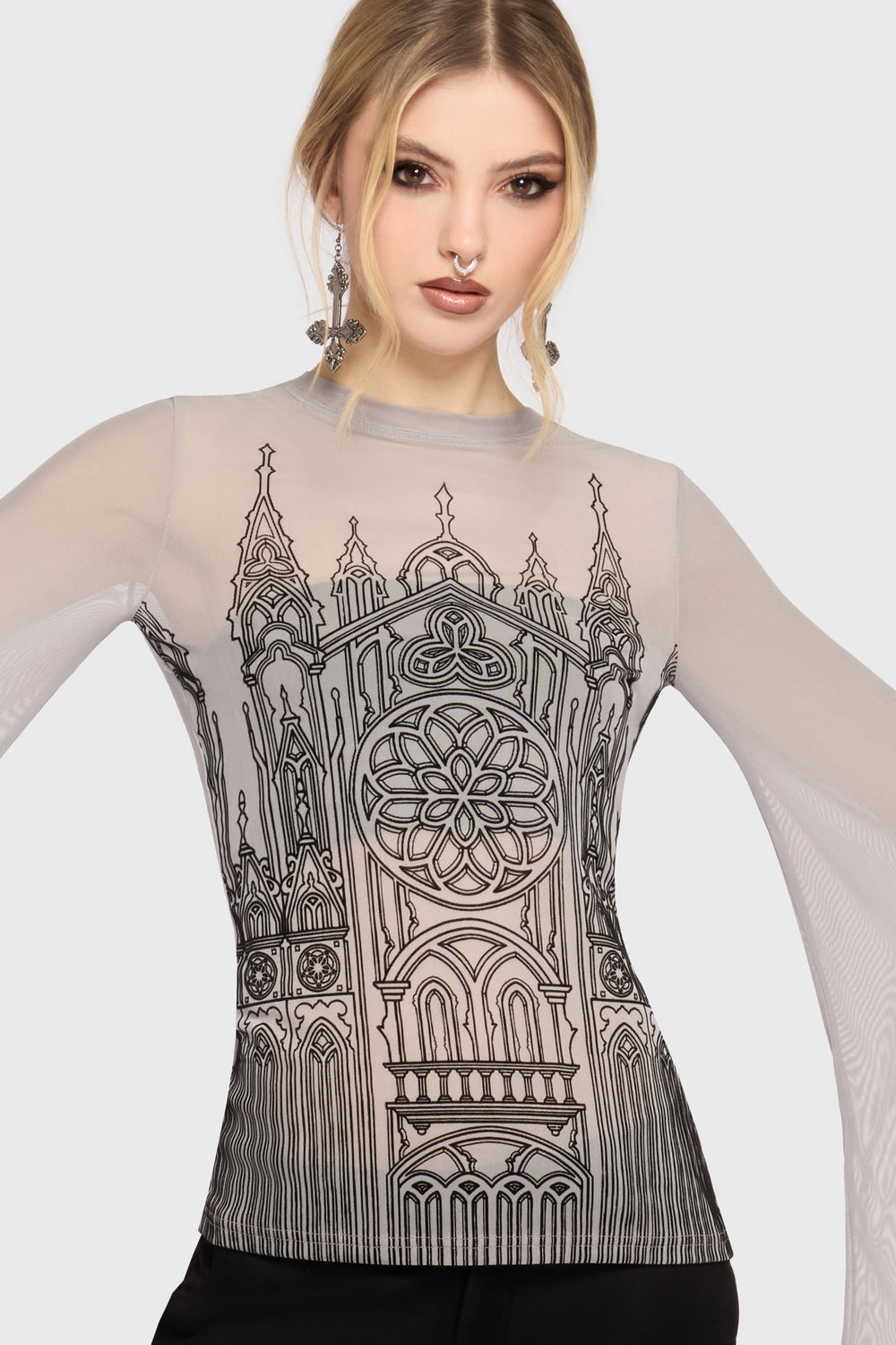 Grave Choir Top Killstar / Womens