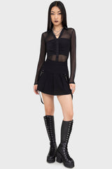 After The After Mesh Shirt Killstar / Womens