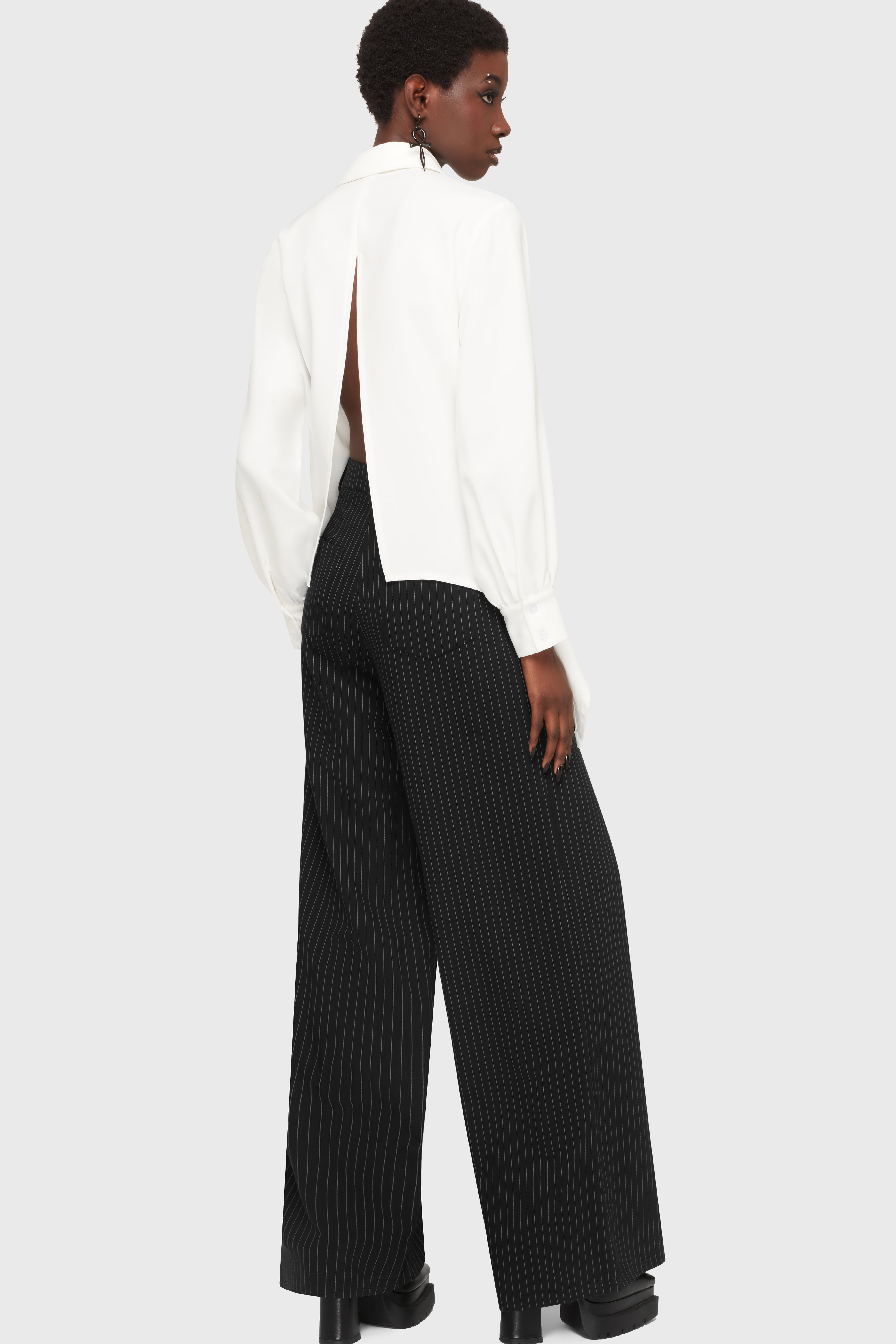 Eriska Shirt [White] Killstar / Womens