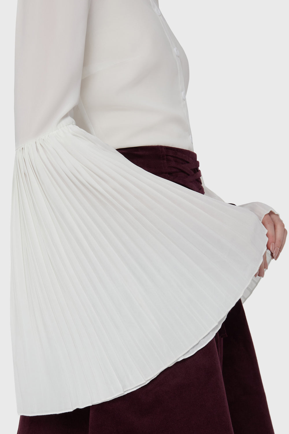 Alexandra's Mournng Shirt [White] Killstar / Womens