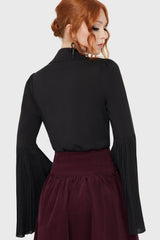 Alexandra's Mournng Shirt [Black] Killstar / Womens
