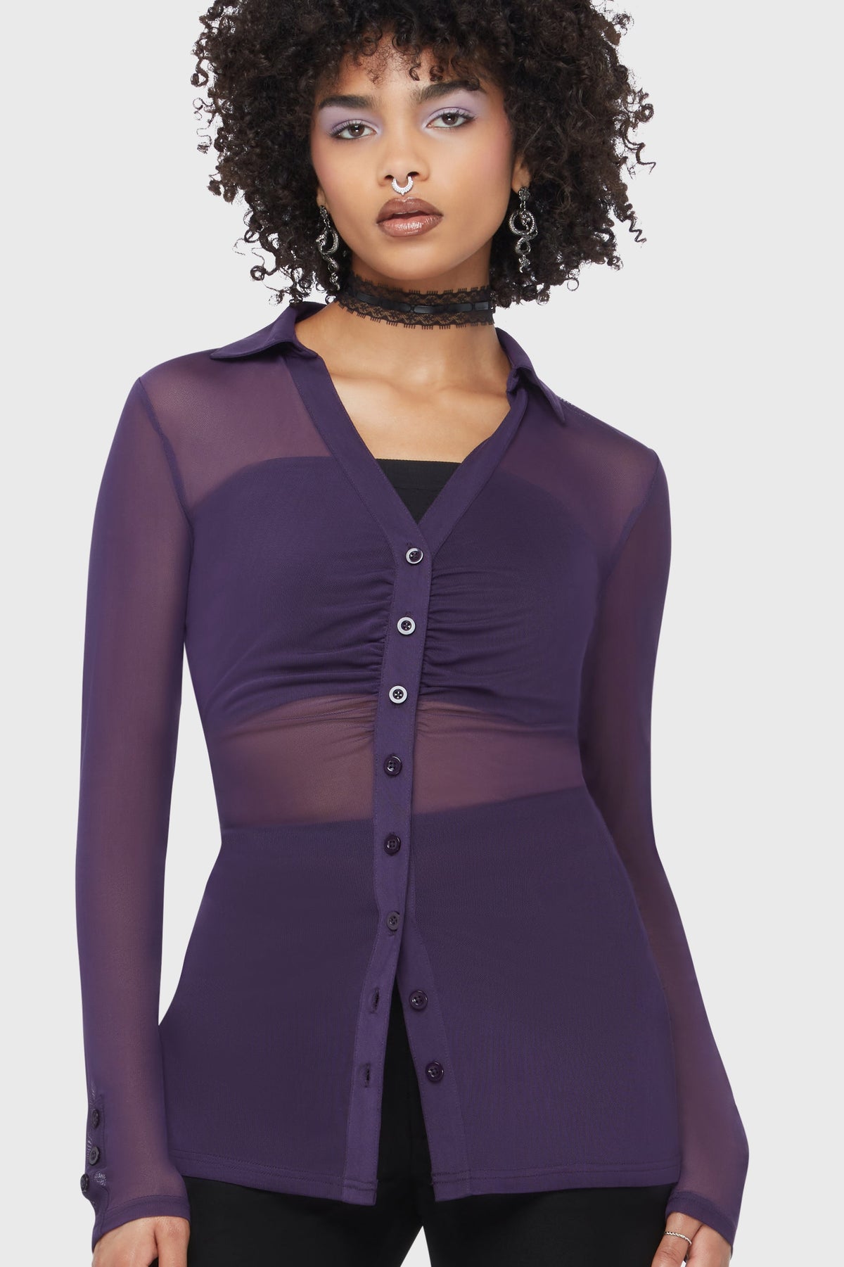 After The After Shirt [Purple] Killstar / Womens