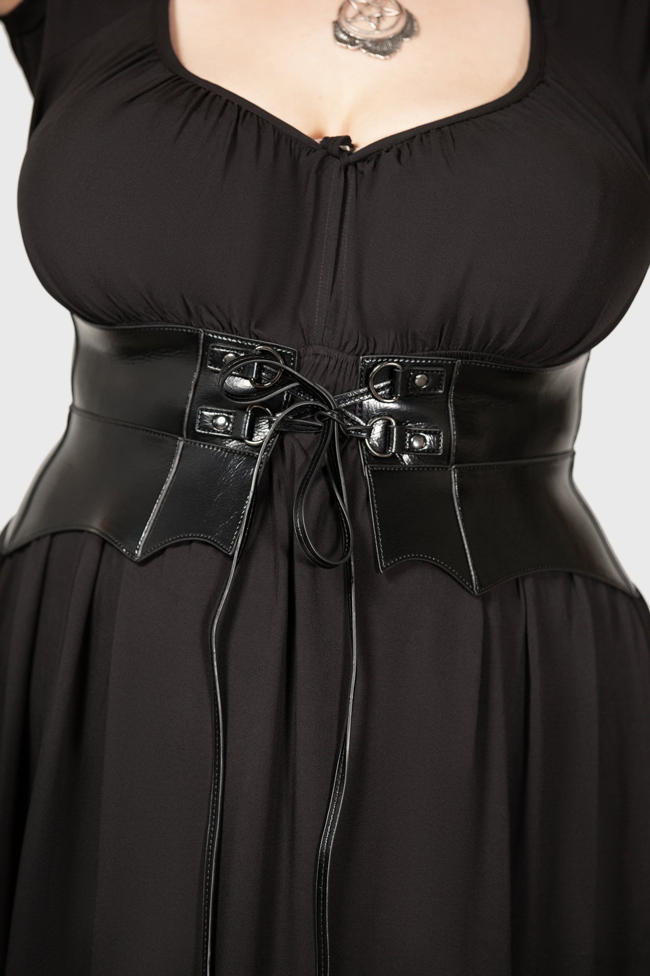 Wetland Bat Peplum Corset Killstar / Womens