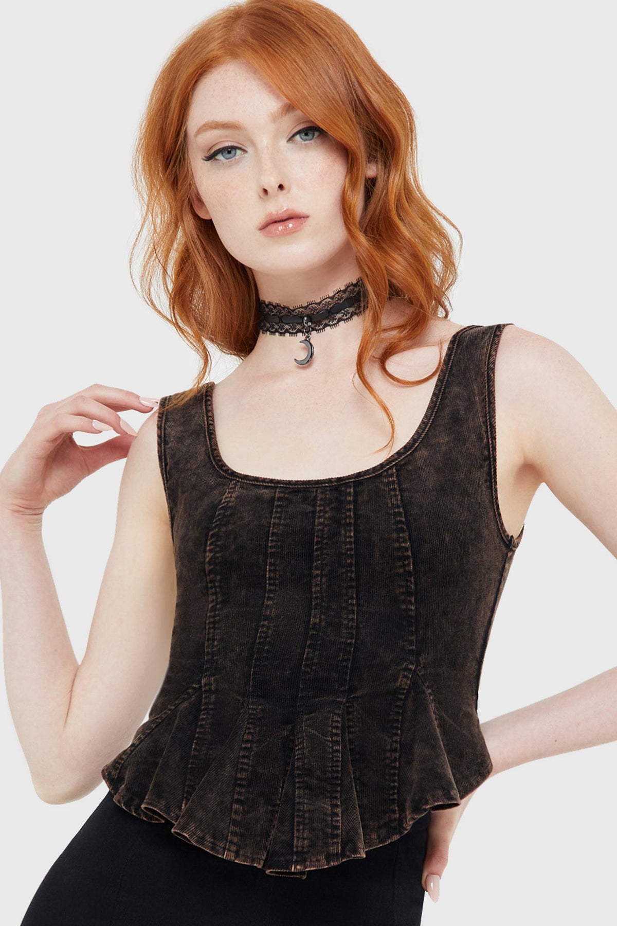 Dreadmire Corset Top Killstar / Womens