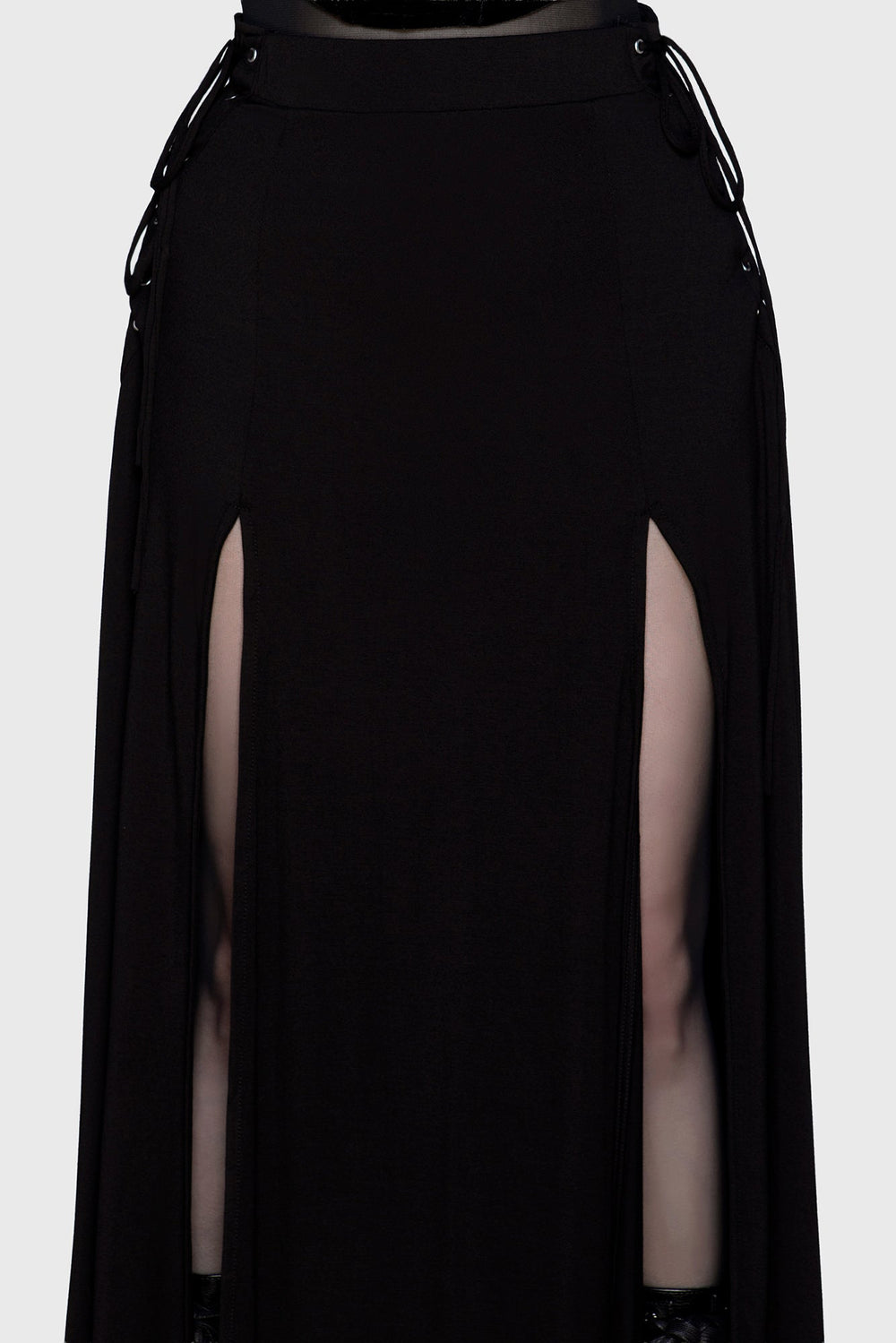 Hellverina Split Maxi Skirt Killstar / Womens