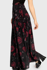 Fawnelle Dropped Waist Skirt Killstar / Womens