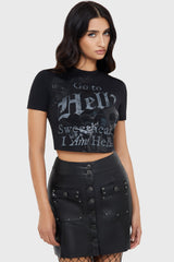 Velvet Frame Skirt Killstar / Womens
