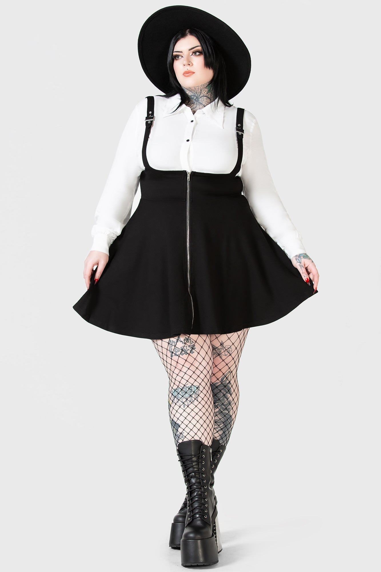 Suspend Me Statement Skirt [B] Killstar / Womens