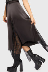 Spectral Serenity Midi Skirt Killstar / Womens
