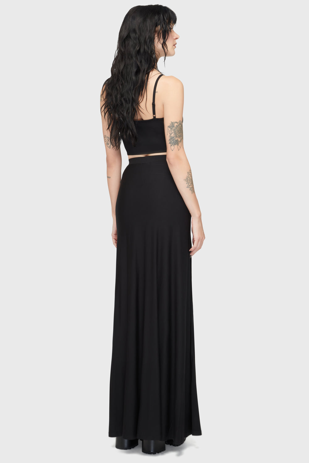 Snarl Maxi Skirt Killstar / Womens