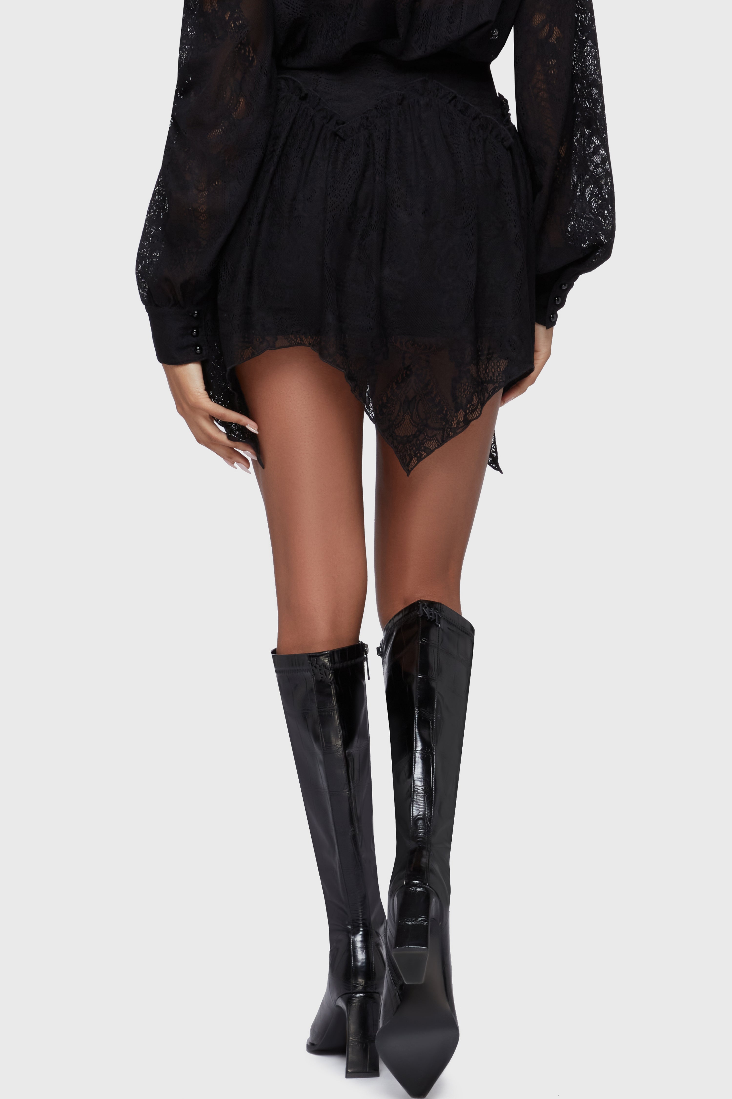 Wicked Waltz Mini Skirt Killstar / Womens
